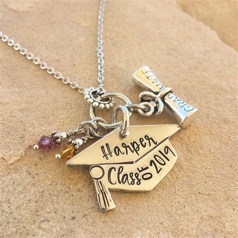 2024 graduation necklace|personalized graduation necklaces.